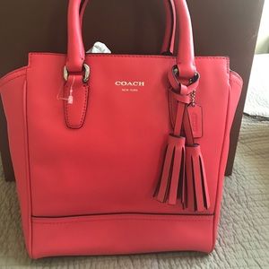 Coach Coral Leather Crossbody